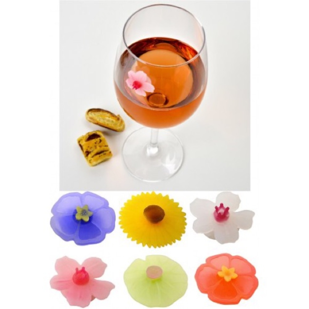 Brand new floral drink markers